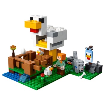 Lego set Minecraft the chicken coop LE21140